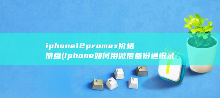 iphone12promax价格崩盘 (iphone如何用微信备份通讯录)
